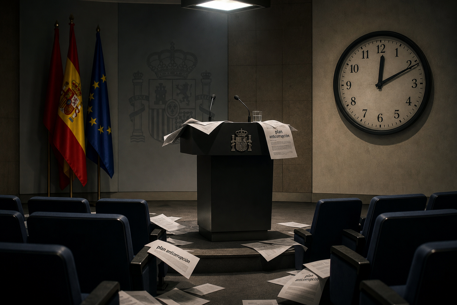 El boomerang de Sánchez: un año después, su plan anticorrupción sigue casi sin estrenar
