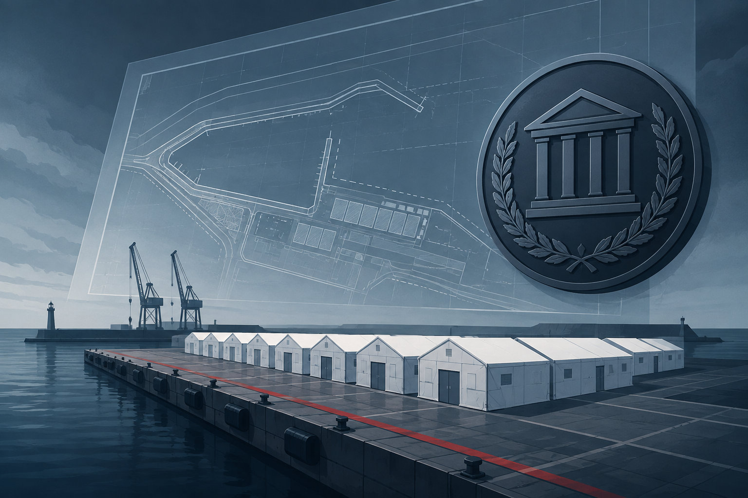 El Gobierno se queda el puerto de Ceuta: carpas por decreto y autocrítica de escaparate