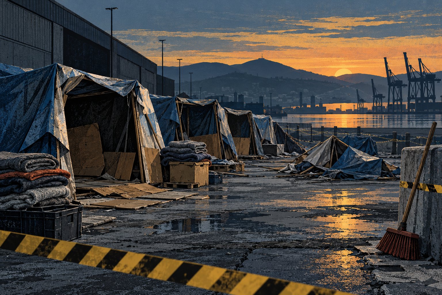 Ceuta barre la calle: 500 fuera y la promesa de repetirlo cada semana