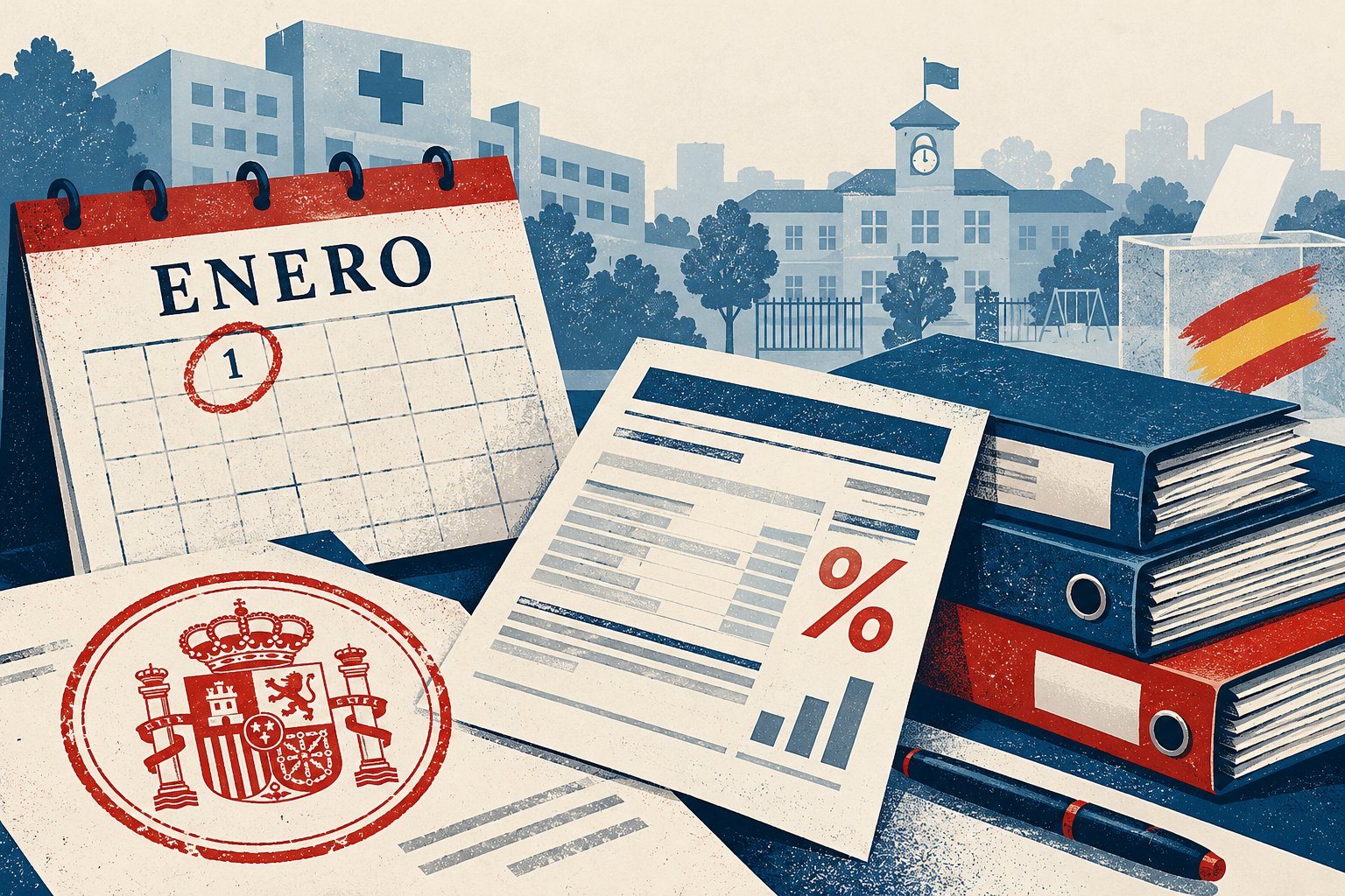 Diario de precampaña (XIII): el 4,5% de la nómina pública y el reloj del BOE