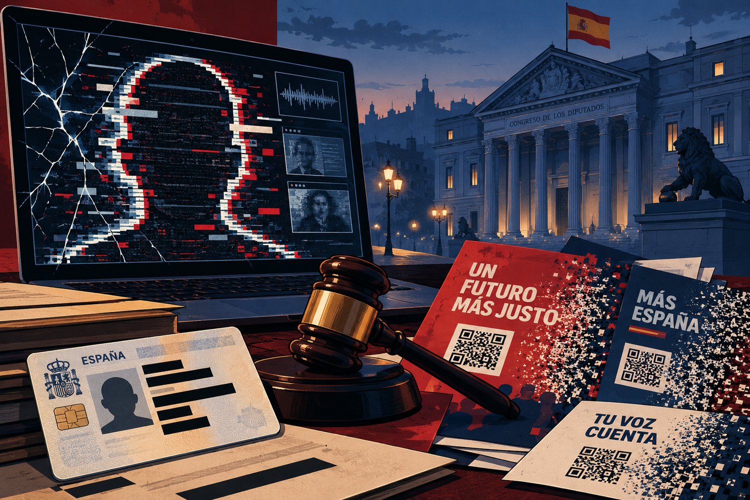 Un deepfake con cara y apellidos no es humor de partido