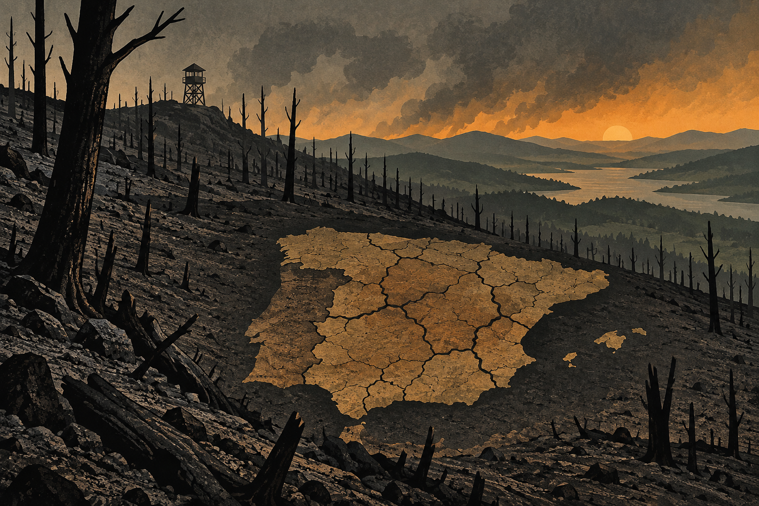 España quema el 44% del fuego de Europa: 300.000 hectáreas y el verano no ha cerrado la cuenta