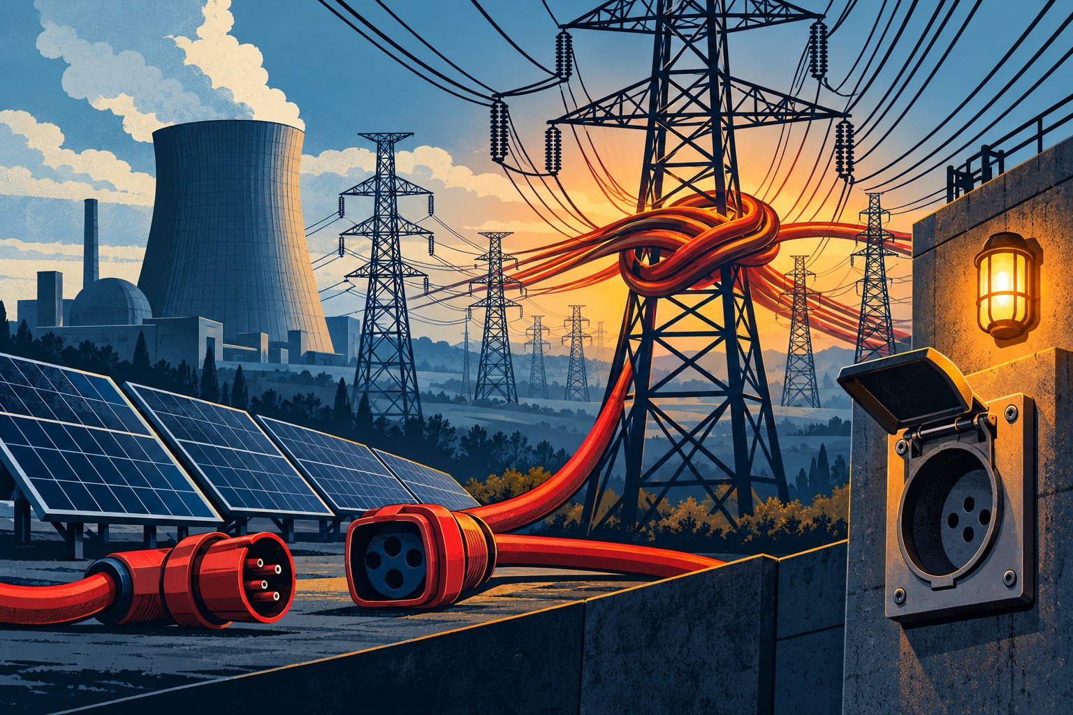 La factura oculta del 29-N: redes a tope, nuclear de vuelta y un PNIEC que hace aguas