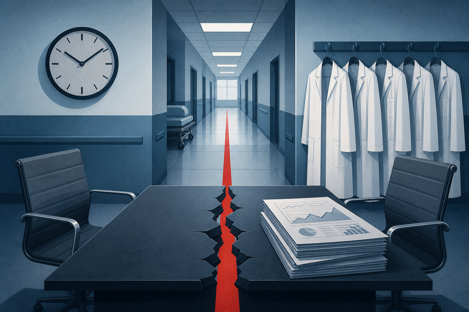 Los médicos cortan el diálogo: el Estatuto ya no es solo el problema de Mónica García