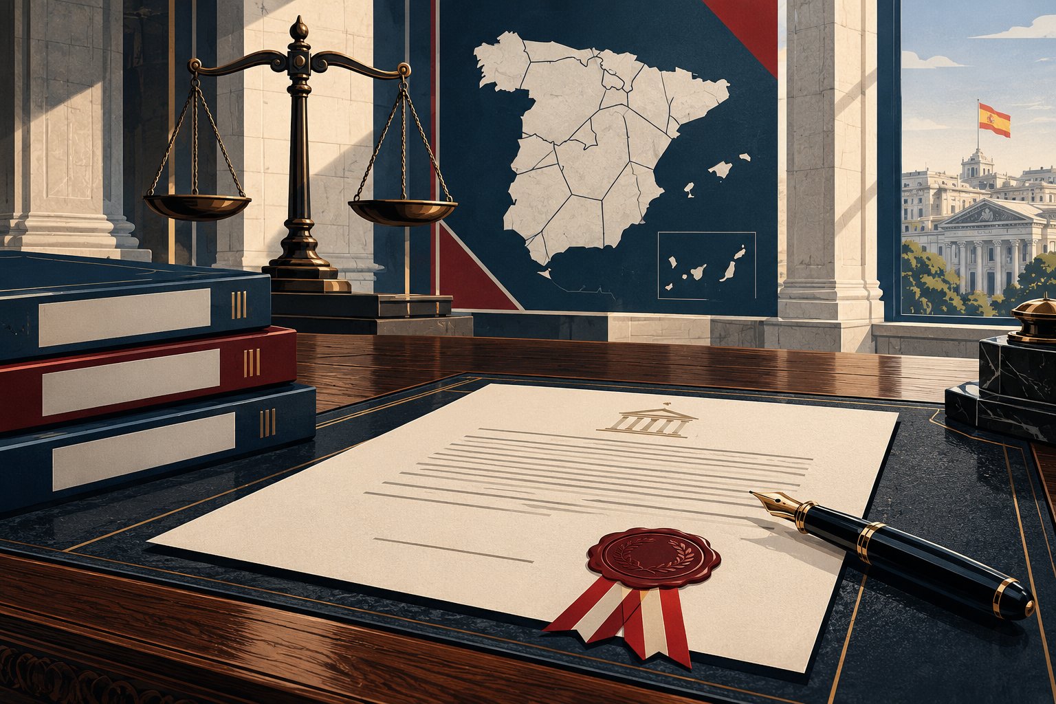 Feijóo firma el Contrato con España: 12 puntos y la palabra, por escrito