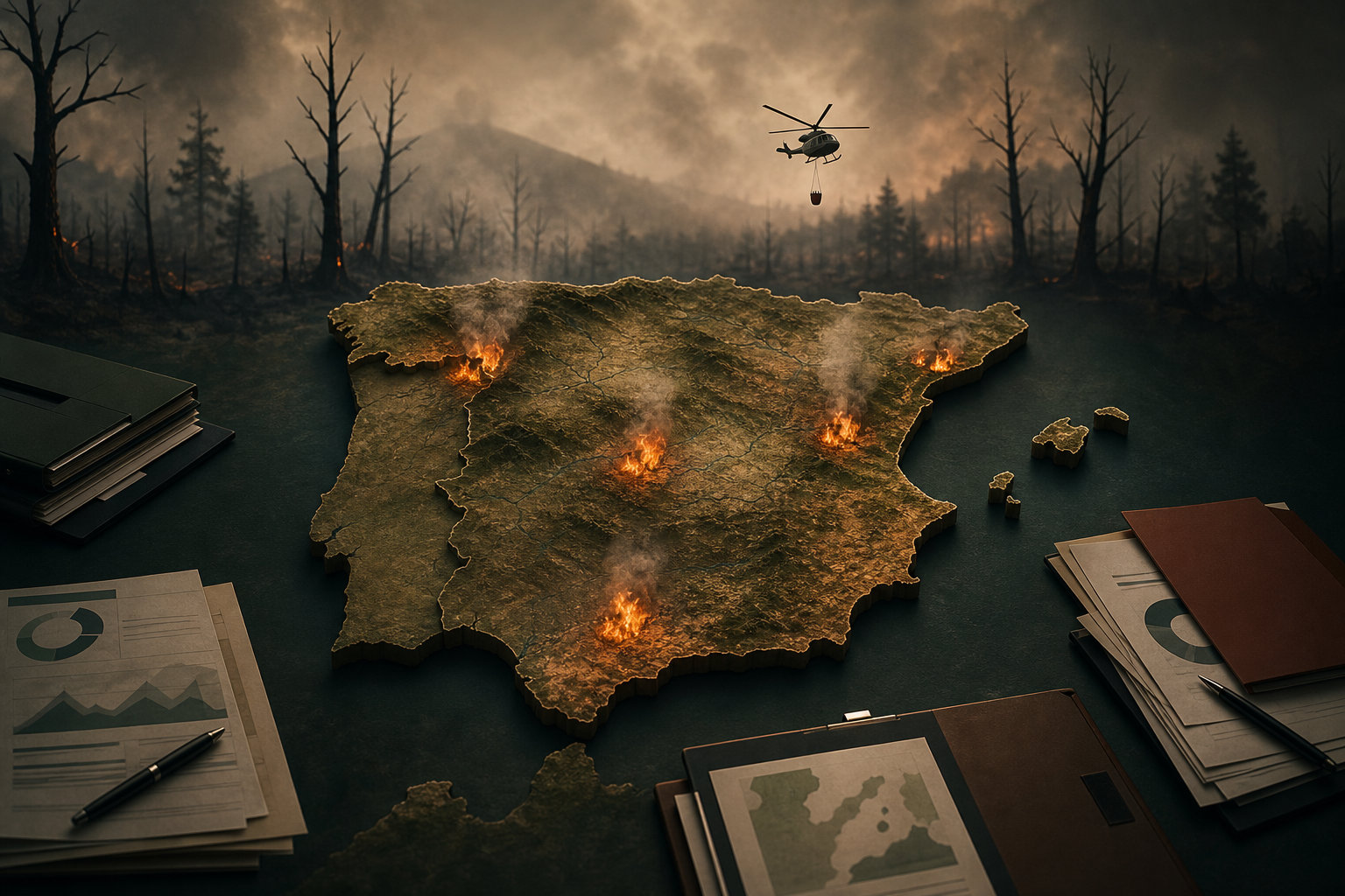 Incendios: el monte arde en verano, pero la política lleva años llegando tarde