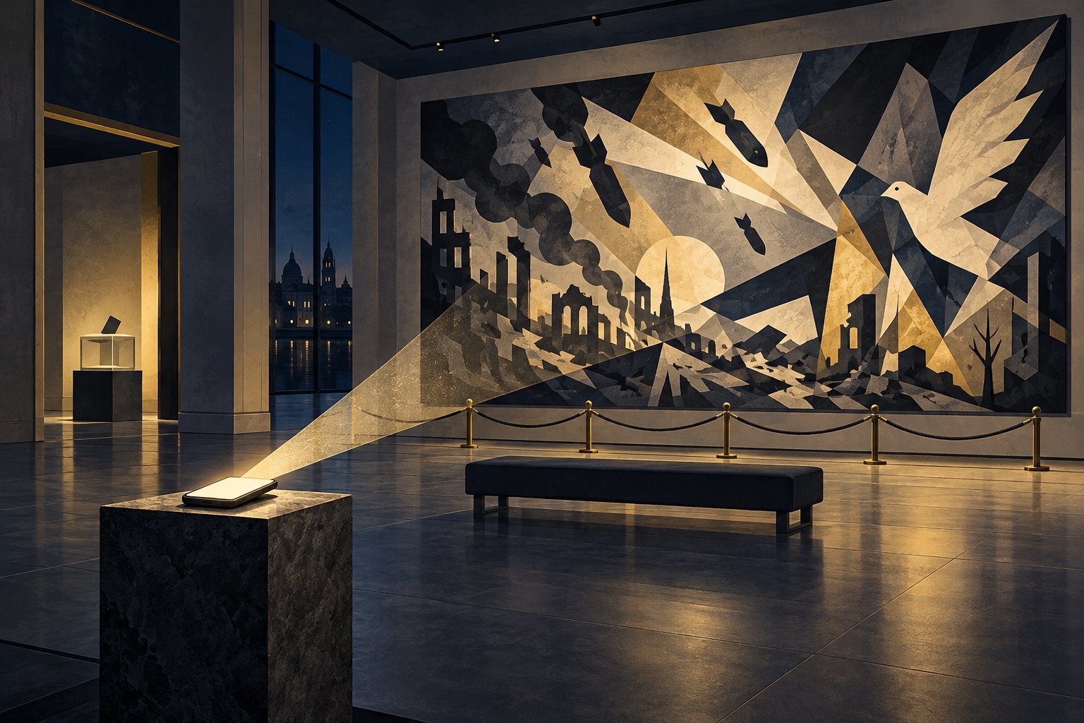 El Guernica como decorado: la JEC expedienta a Sánchez por hacer el balance de su Gobierno en el Reina Sofía