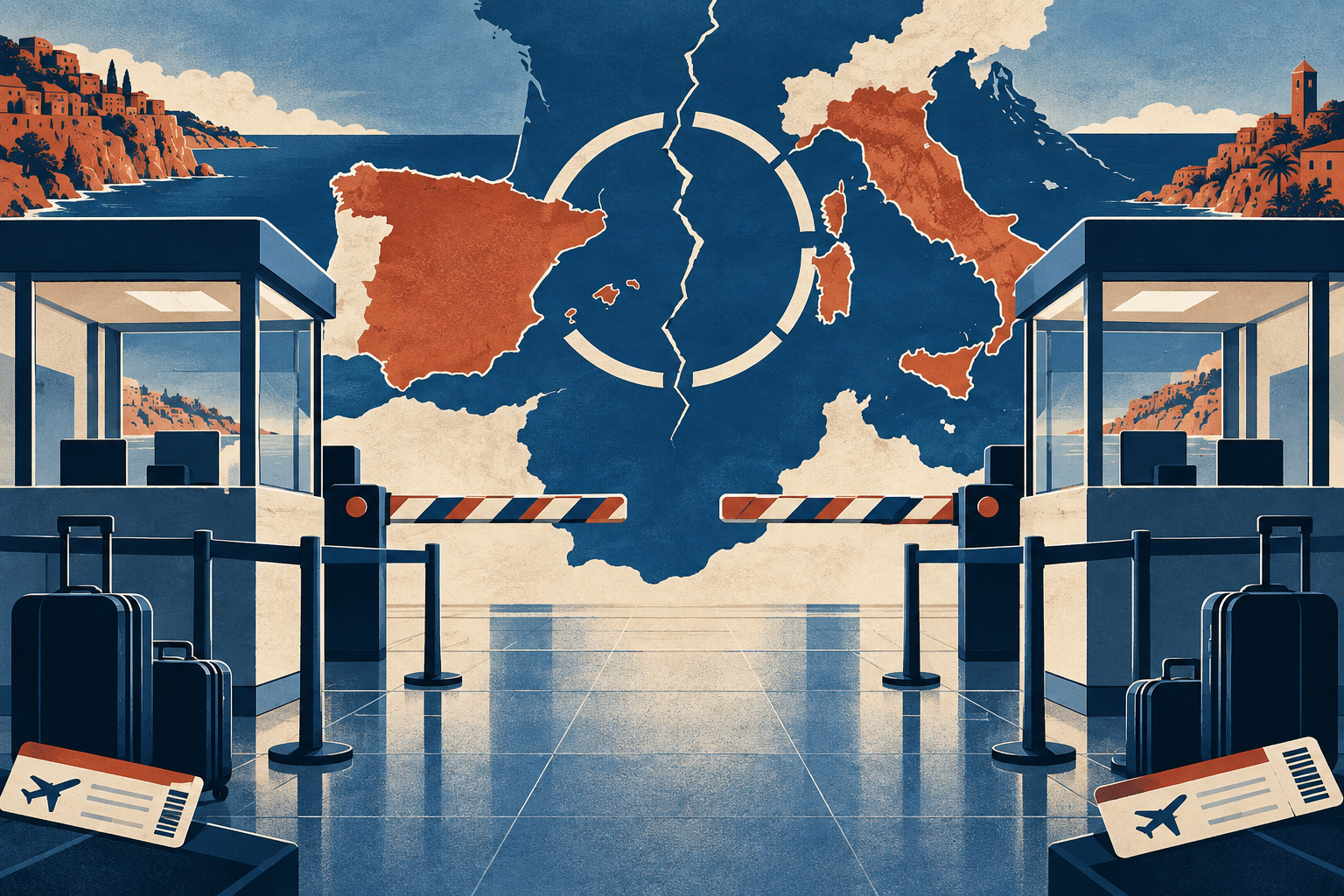 Meloni alarga el castigo Schengen a España: terrorismo sin prueba y frontera de cartón