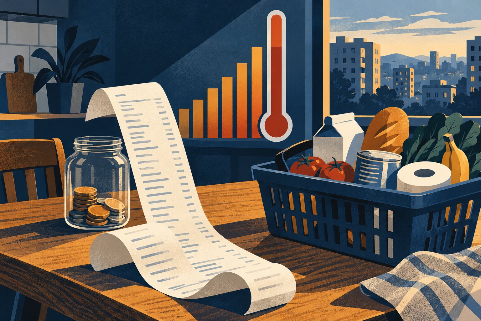 Las familias ya no aguantan: el consumo cae a la mitad y el PIB frena al 0,6% con la inflación en máximos desde 2023