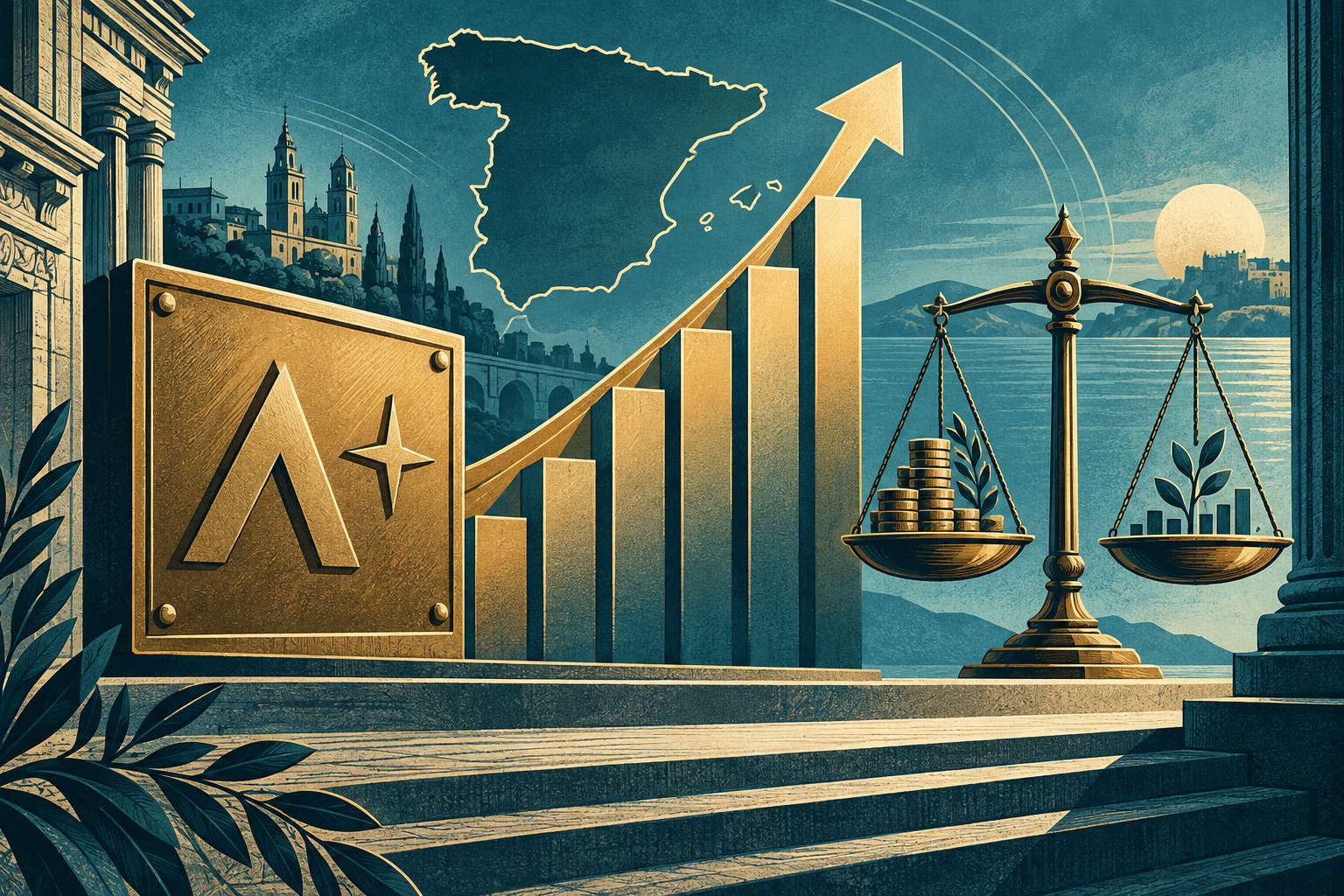 Scope pone un A+ a España: el mercado mira las cuentas, no el mitin