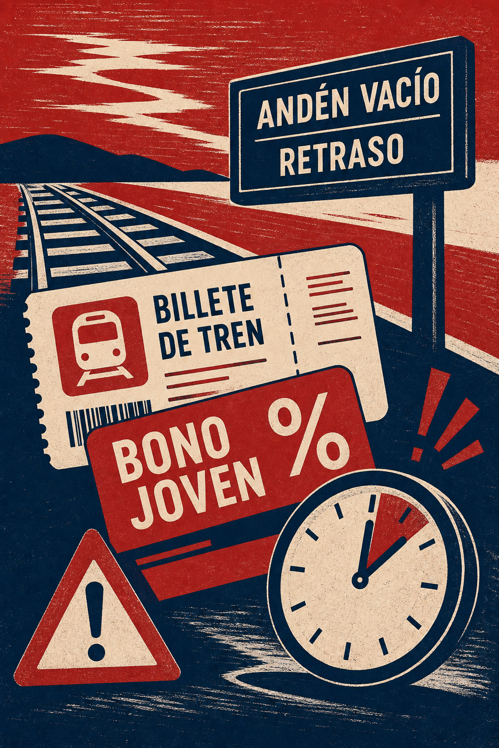 Descuento para la juventud, sí; trenes para que viaje, no