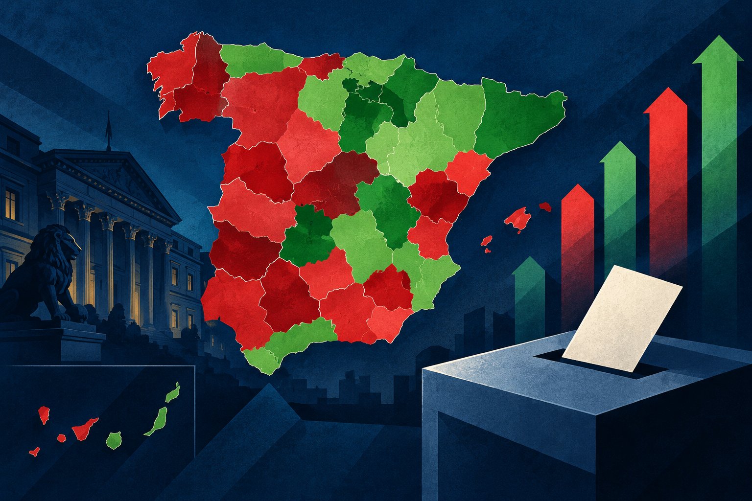 Vox a 5,8 del PSOE: el Panel deja a Feijóo sin excusa de centralidad